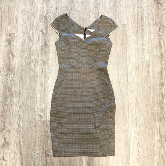 H&M Tweed Print Fitted Dress - Picture 7 of 7